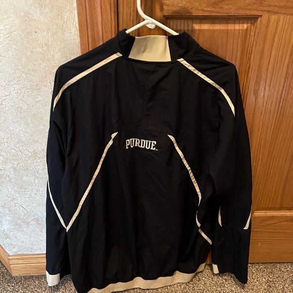 Vintage Purdue Windbreaker TEAM APPAREL!!! - Picture 2 of 3